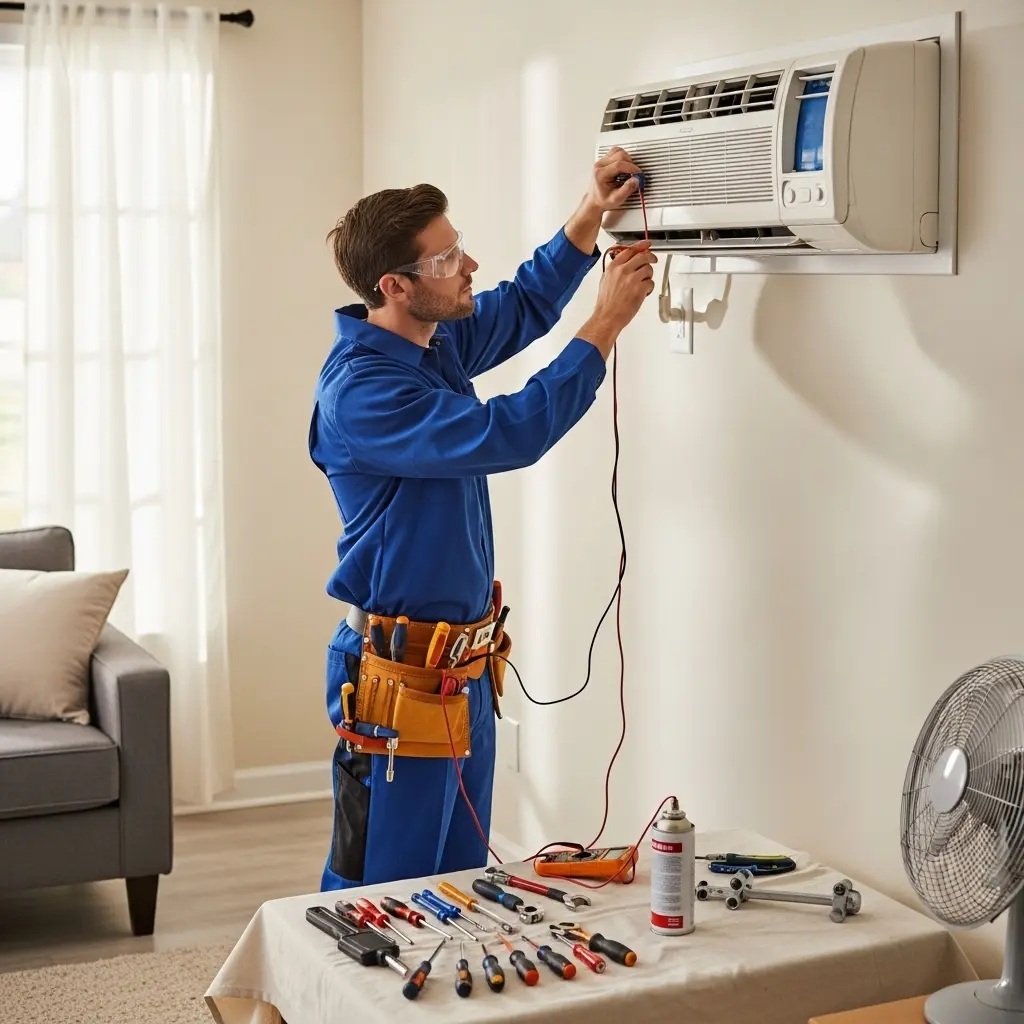 Derince Arçelik Arçelik klima gaz dolumu ve bakım – Enerji verimliliği artırıldı. - Teknik servis örneği